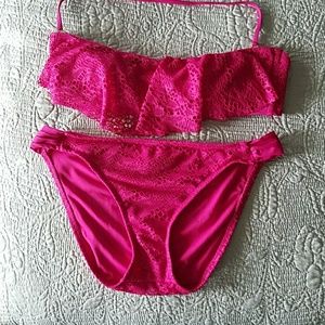 Hot pink bikini never worn